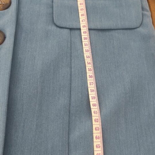 Toi & Moi sleeveless blazer turquoise, size M