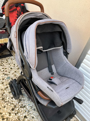 Peg Perego Veloce stroller, grey/leather