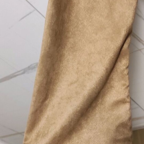 Suede dress i&d colors like new, beige and brown, size L