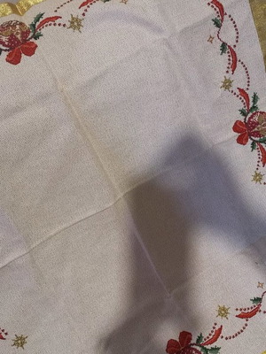 Christmas tablecloth new 0.90×0.90