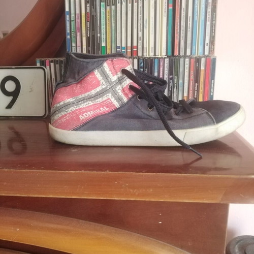 Admiral casual shoes, blue, size 44-45