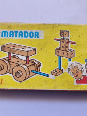 Matador toy vintage used from REKOM 60s-70s Greek made