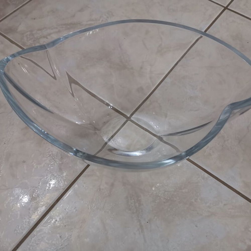 Bohemian Crystal Vase like new, 20x29 cm