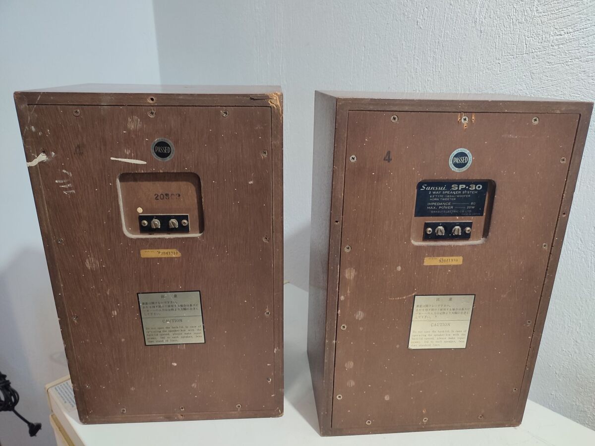 Sansui Sp-30 speakers used, functional… - € 120,00 - Vendora.cy