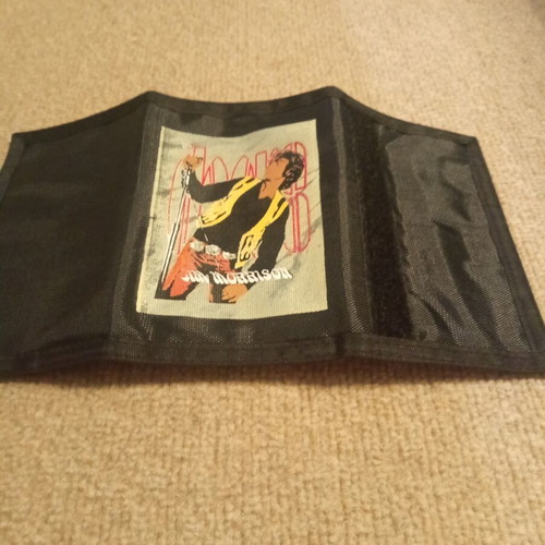 Jim Morrison Wallet like new, black