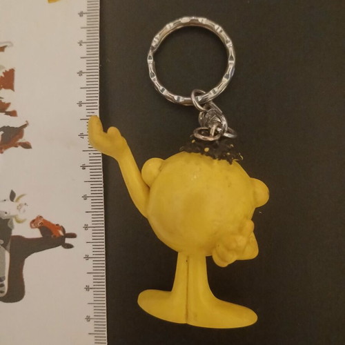 Marinopoulos Pi-Mi Keychain used, 1990s promotional