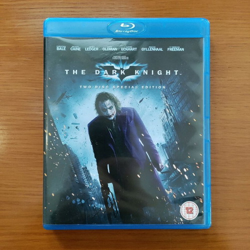 Batman The Dark Knight Blu-ray Special Edition two-disc like new with English subtitles