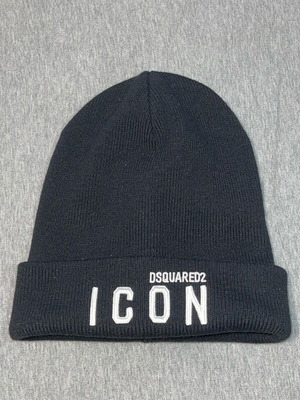 Dsquared2 Beanie beanie like new, one size, black