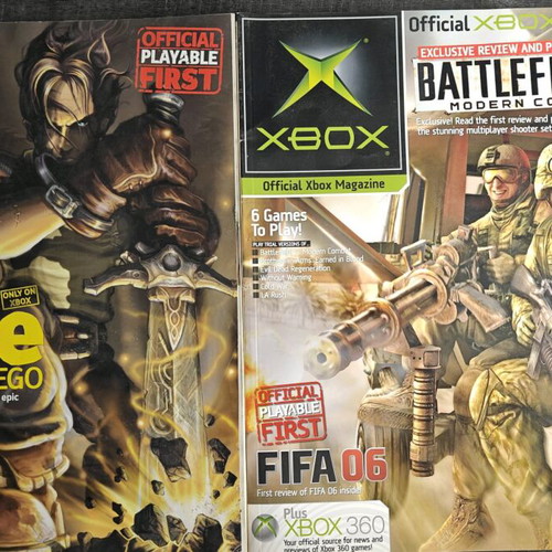 Official Xbox Magazine pack of 2 like new