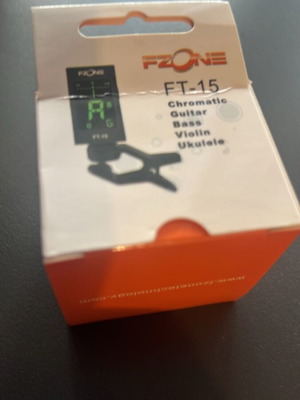 FZONE FT-15 χρωματικό κουρδιστήρι με κλιπ