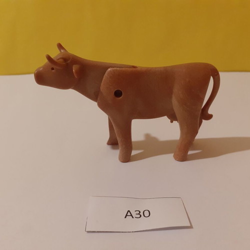 Playmobil cow A30 used with loose neck