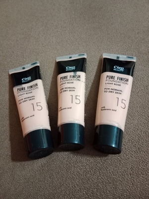 Cien Pure Finish Foundation No 15, πακέτο 3 τεμ.