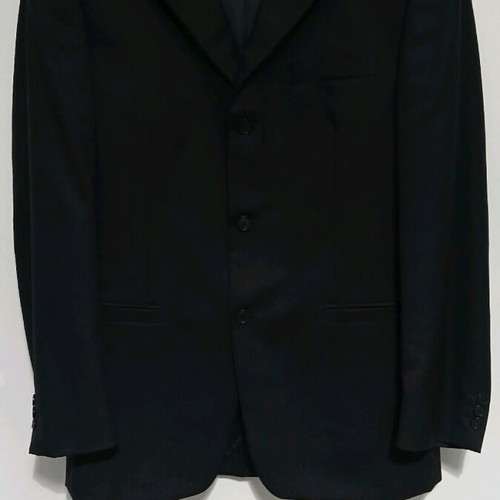 Versace Classic men's wool jacket like new, black