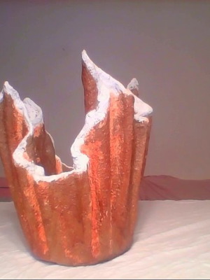 Γλάστρες από τσιμέντο σε απομίμηση ξύλου ΤΙΚ για εσωτερικούς και εξωτερικούς χώρους