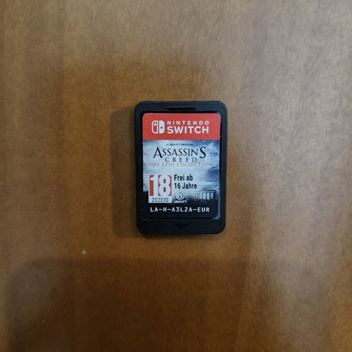 Assassin's Creed The Ezio Collection Nintendo Switch game cartridge