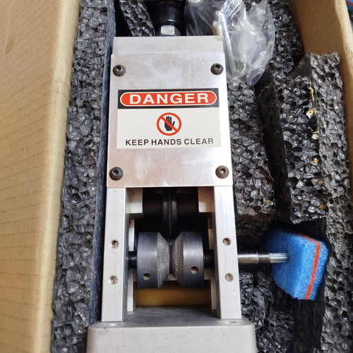 Cable Stripper with Drill Mount Like New