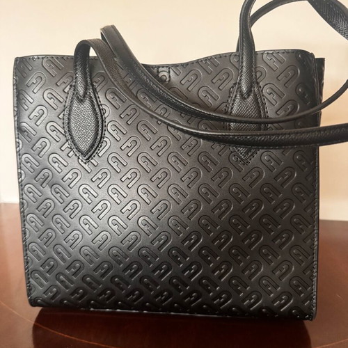 Furla black handbag new with tag