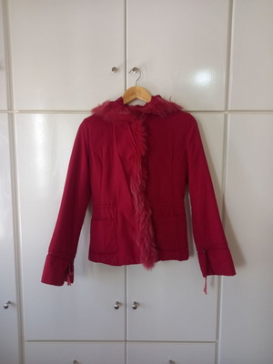 Celestino women's jacket like new, red, size S