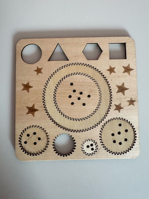 Moses wooden stencil painting set used