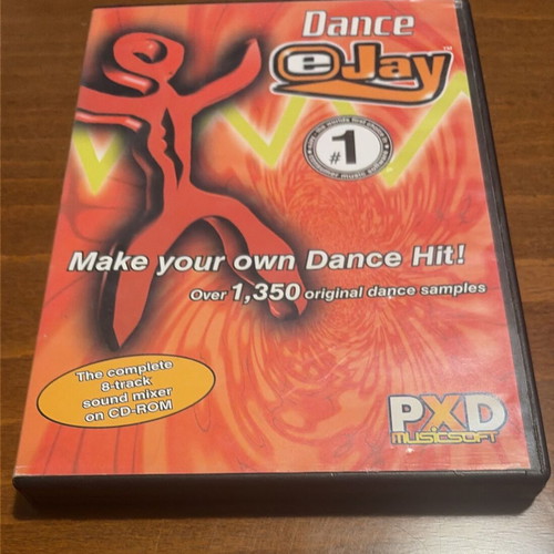 Dance eJay PC CD-ROM software like new, original dance and rave samples