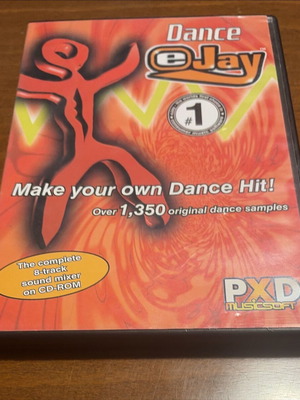 Dance eJay PC CD-ROM software like new, original dance and rave samples