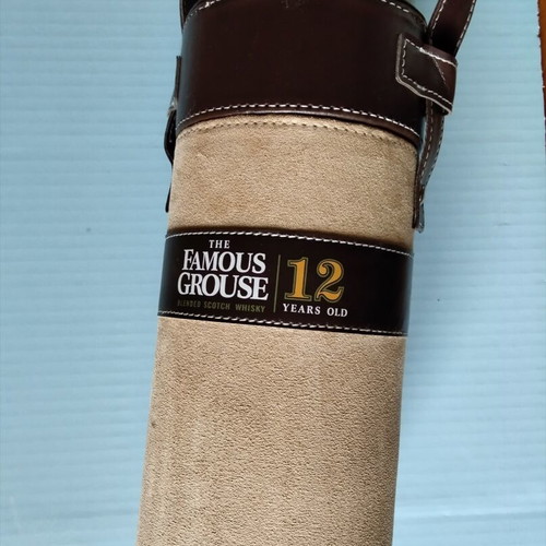 Bottle packaging box like new, leather