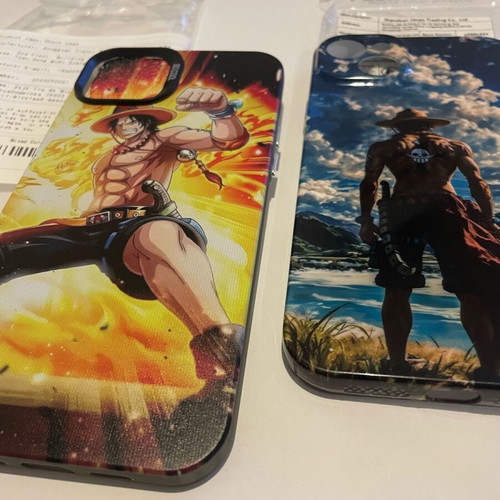 iPhone 14 Plus cases new with Ace from One Piece, set of 2