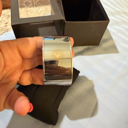 Calvin Klein Flash women's watch like new, silver