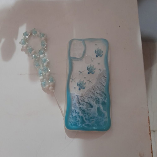 Samsung Galaxy A21s Case with Blue Cord New
