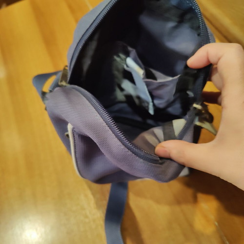 Nike crossbody bag used, blue