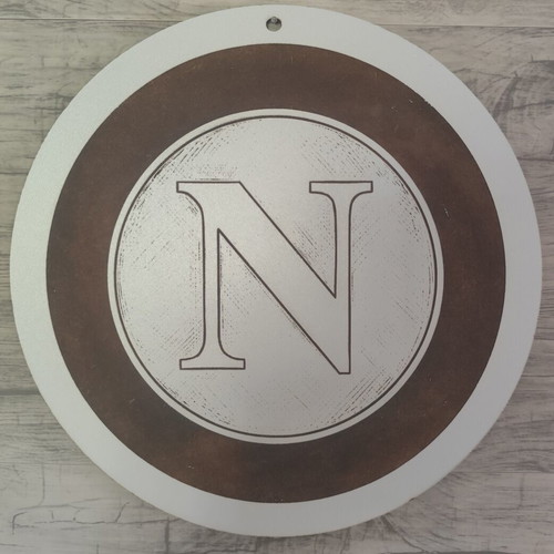 Engraved football items new, chipboard, 30x30 cm