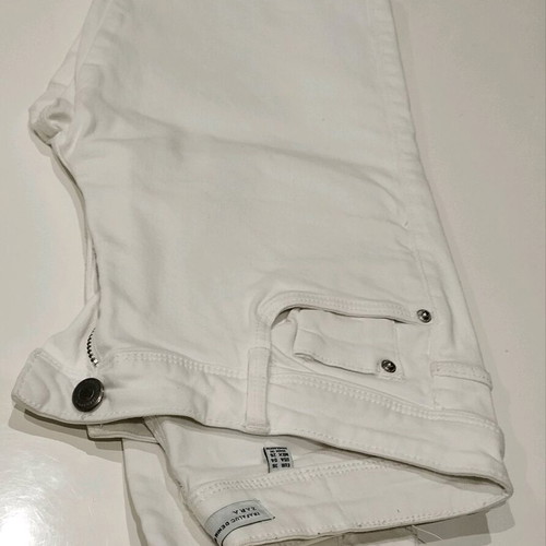 Pack of two white elastic Zara pants like new for 8-9 years old