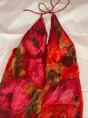 Jumpsuit beachwear like new, colorful, size M
