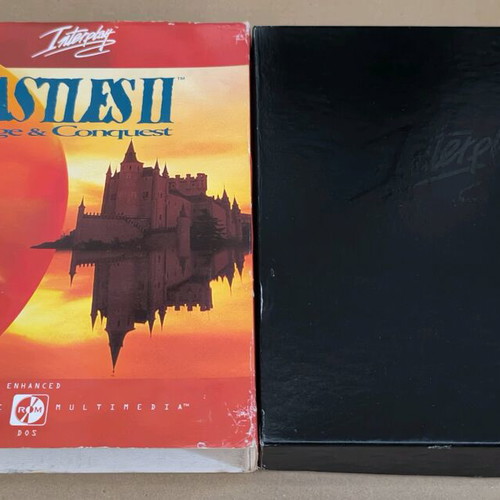 Castles II Siege & Conquest PC CD-ROM like new, Big Box
