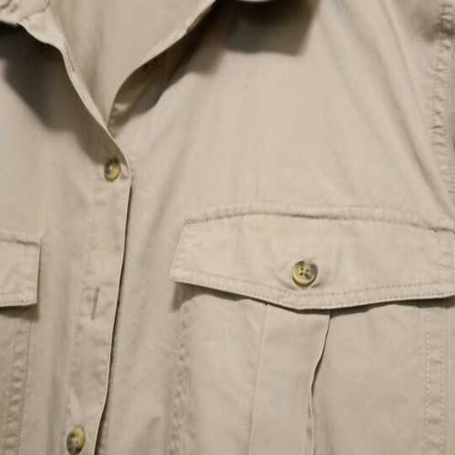 Cotton dress beige size XL like new
