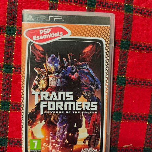 Transformers: Revenge of the Fallen PSP game used