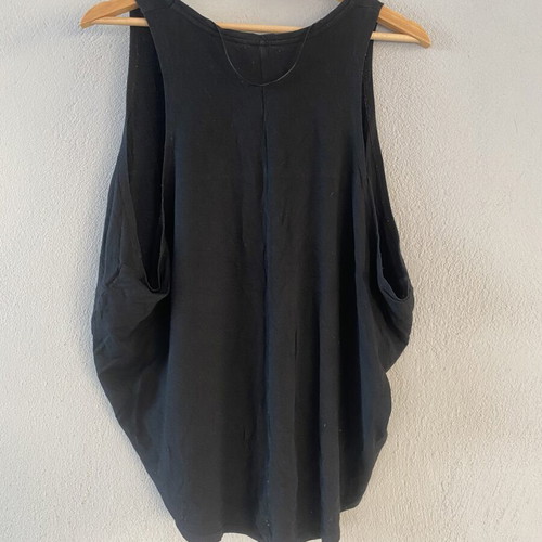 Zara Oversized Balloon Top like new, black, medium size