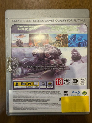 Call of Duty Modern Warfare 2 για PlayStation 3 σαν καινούργιο με βιβλιαράκι