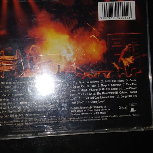 Europe The Final Countdown CD used, remastered
