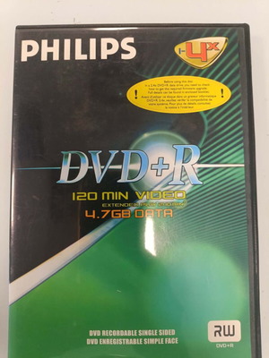 Philips DVD+R 4Χ 120min 4.7GB καινούργιο