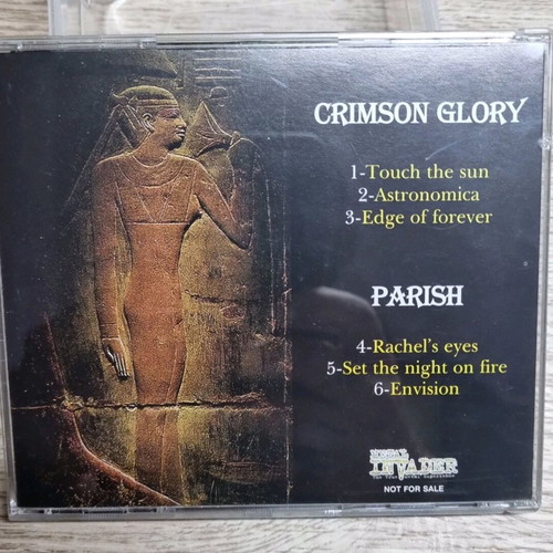 Crimson Glory & Parish Split Demo EP like new, metal