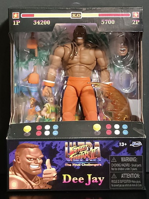 Φιγούρα Dee Jay 6" Ultra Street Fighter II Final Challengers καινούργιο