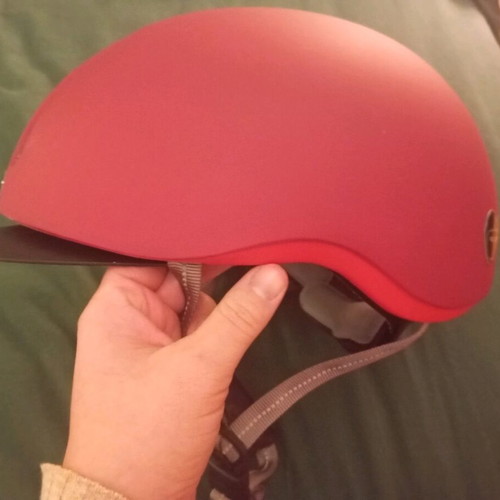 Nutcase Metroride Cycling Helmet L/XL like new, purple/pink