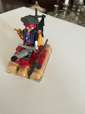 Playmobil pirate with designs like new