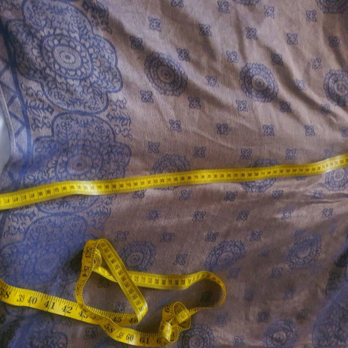Pashmina like new, blue multicolor