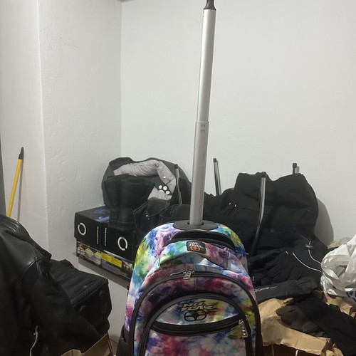 School Bag with Wheels used