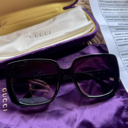 Γυαλιά ηλίου Gucci μαύρα καινούργια