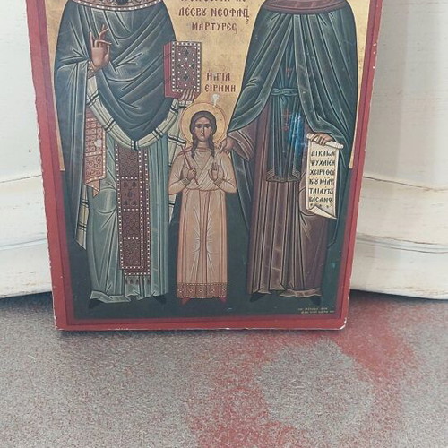 Icons Saint Raphael Nicholas and Irene