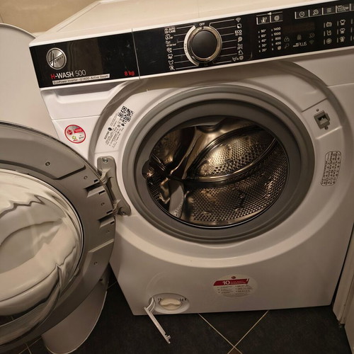 Hoover H-WASH 500 8kg washing machine like new with steam technology