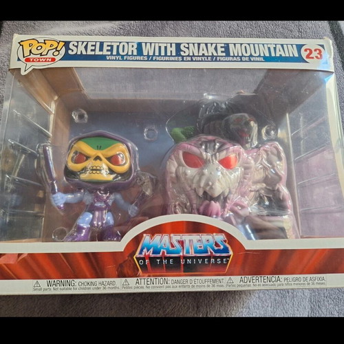 Skeletor with Snake Mountain Funko Pop new